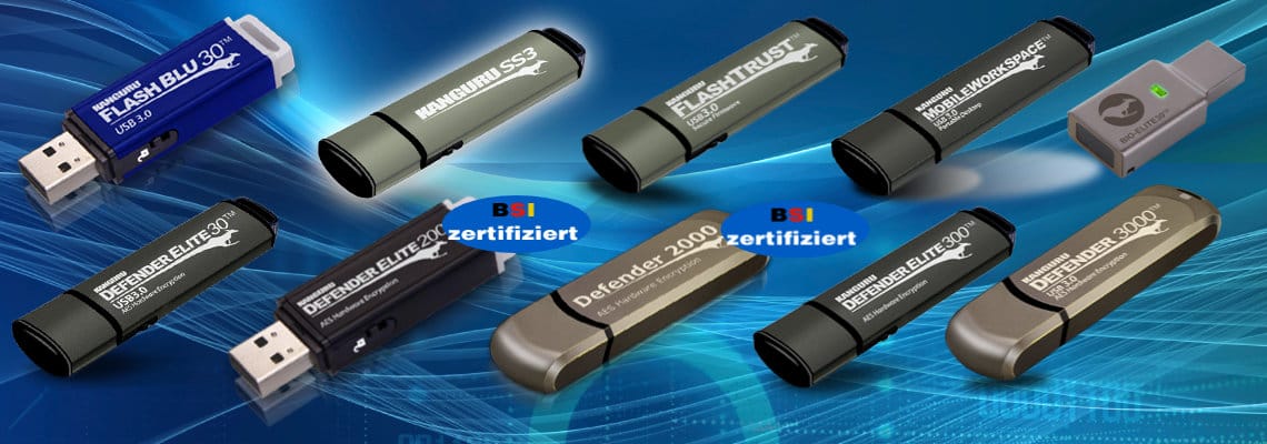 Sichere USb Sticks vom USB Spezialisten optimal.de