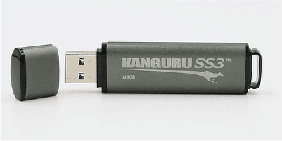 USB Stick Kanguru SS3 vom USB Spezialisten optimal.de