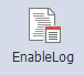Icon für das Einschalten der Log Datei