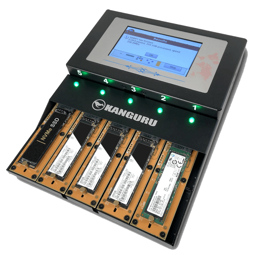 Kanguru M.2 NVMe Duplikator 4 Kanguru M.2 NVMe Duplikator 4